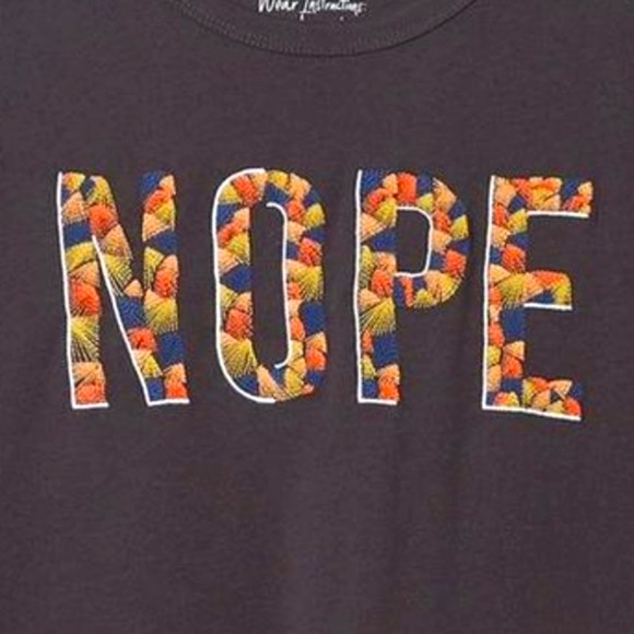 ❤️NWT VINTAGE TORRID TEE - "NOPE" GRAPHIC - GRAPHIC JERSEY SHIRT - PLUS SIZE - Picture 2 of 13